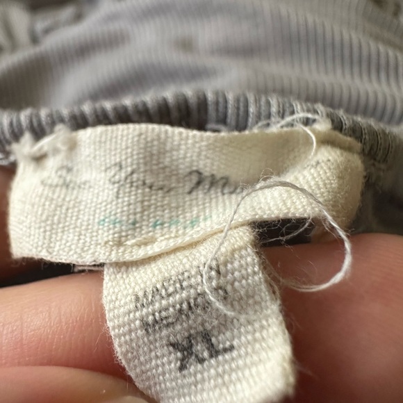 See You Monday Blue Multi Tiered Ruffle Short Sleeve V Neck Dress - Picture 3 of 4